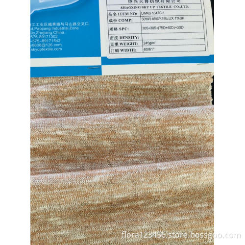 Unique LUX HACCHI Jersey fabric